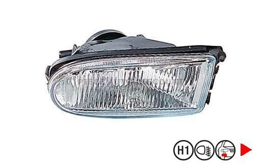 Acessar a peça Farol de nevoeiro direita, H1 Acessar a peça Farol de nevoeiro direita, H1