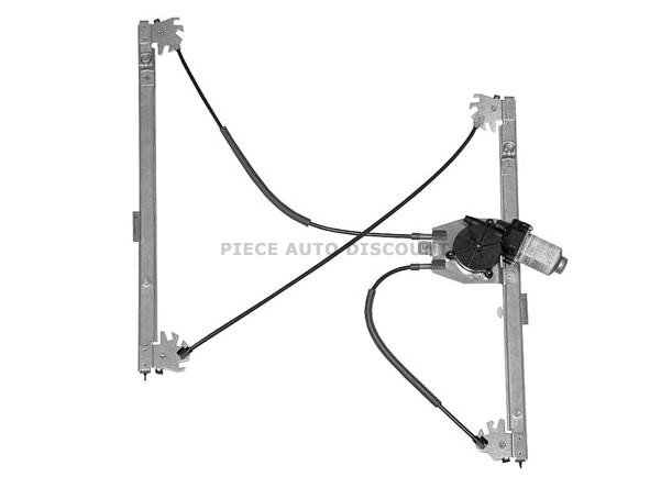 Acessar a peça Elevador vidro frontal esquerdo eletrico com motor não confort 4 portas 2 pins