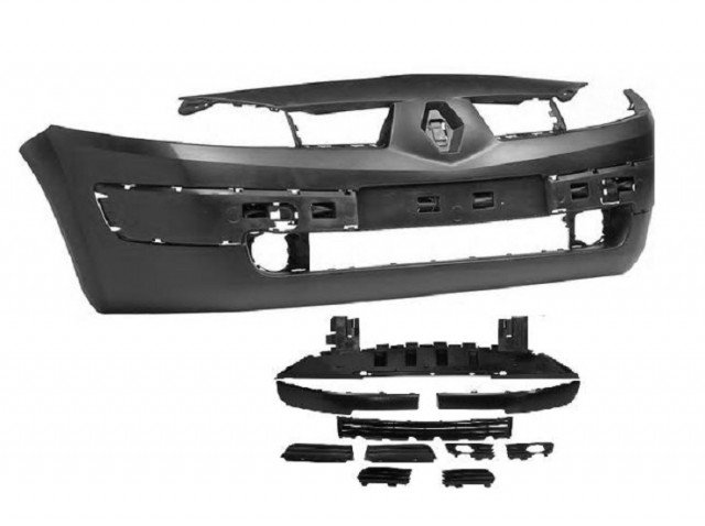 Acessar a peça Para choques frente preparado com frisos com grelhas