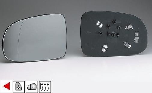 Acessar a peça Vidro com suporte esquerdo asferico, termico