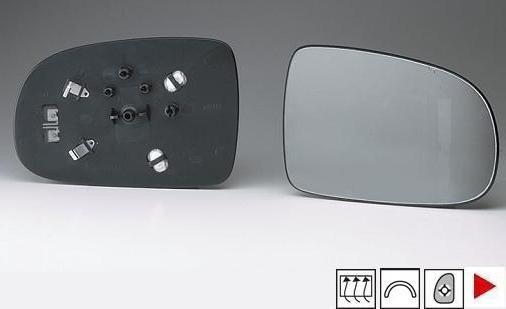 Acessar a peça Vidro com suporte direito convexo, termico