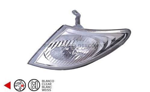 Acessar a peça Pisca frente esquerda branca Acessar a peça Pisca frente esquerda branca