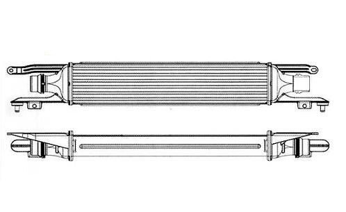 Acessar a peça Resfriador de ar superalimentado cdti 1,3l