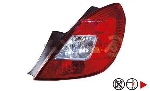 Acessar a peça Farolim traseiro direito 5ptes Acessar a peça Farolim traseiro direito 5ptes