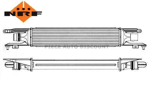 Acessar a peça Resfriador de ar superalimentado cdti 1,3l Acessar a peça Resfriador de ar superalimentado cdti 1,3l
