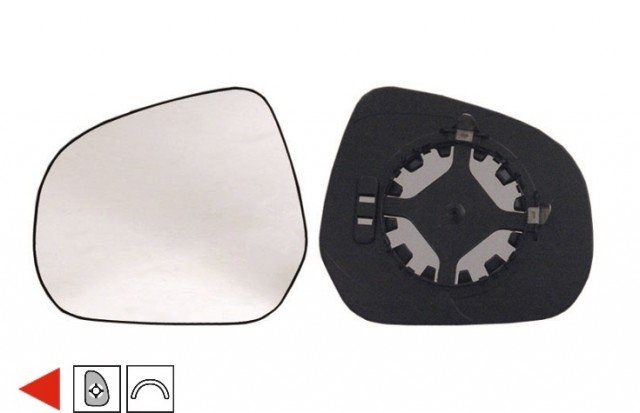 Acessar a peça Vidro + suporte espelho esquerdo