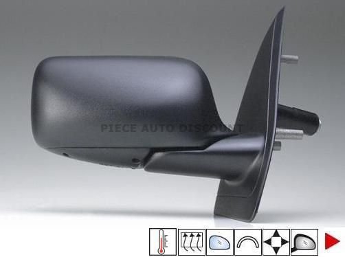 Acessar a peça Espelho direito eletrico, convexo, azul, termico, sonda temperatura, mod.145