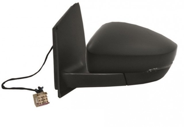 Acessar a peça Espelho esquerdo mecânico, asferico, com pisca-pisca, conector quadrado, 2 pins