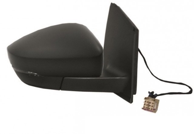 Acessar a peça Espelho direito mecânico, convexo, com pisca-pisca, conectorquadrado, 2 pins