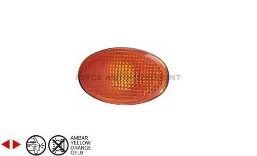 Acessar a peça Pisca lateral reversivel âmbar w5w