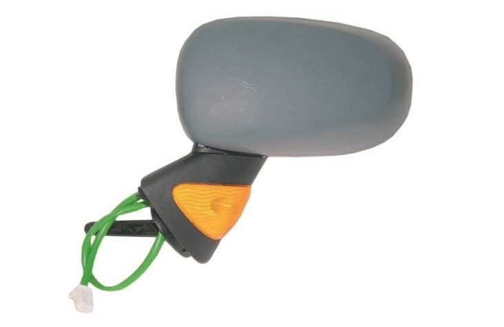 Espelho esquerdo eletrico, asferico, termico, preparado, com pisca, âmbar Espelho esquerdo eletrico, asferico, termico, preparado, com pisca, âmbar