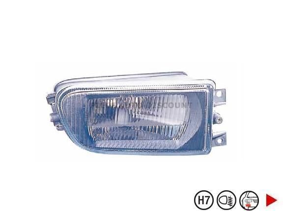 Acessar a peça Luz nevoeiro direito h7 1997->