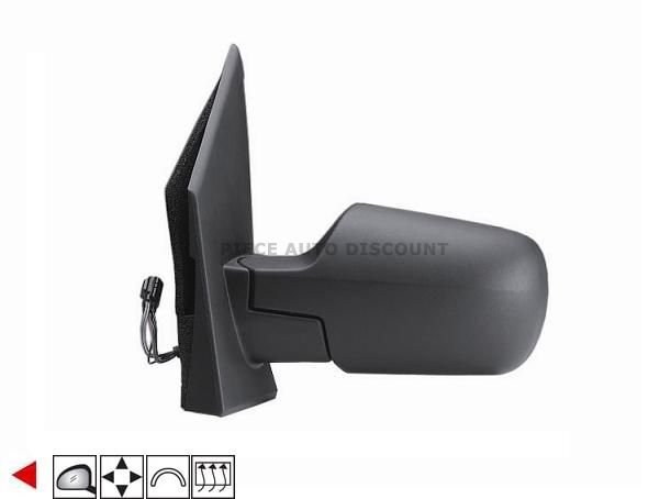 Acessar a peça Espelho esquerdo eletrico, convexo, termico