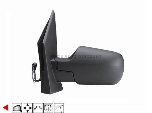 Acessar a peça Espelho esquerdo eletrico, convexo, termico, preparado