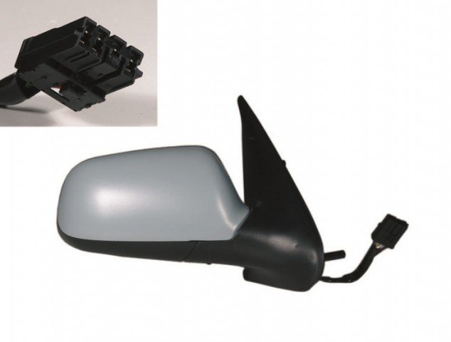 Acessar a peça Espelho direito elétrico, aquecido, vidro azul, preparado + sonda ->03