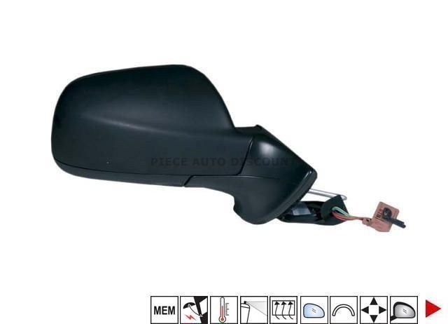 Acessar a peça Retrovisor direito elétrico, aquecido, rebatível, preparado + memória Acessar a peça Retrovisor direito elétrico, aquecido, rebatível, preparado + memória
