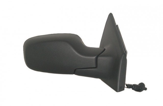 Acessar a peça Espelho direito mecânico, convexo, sonda temperatura, pretobrilhante