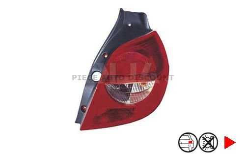 Acessar a peça Farolim traseiro direito 3/5 pts