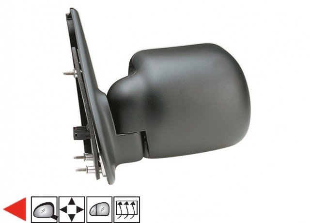 Acessar a peça Espelho esquerdo elétrico, aquecido [grande angular] ->01