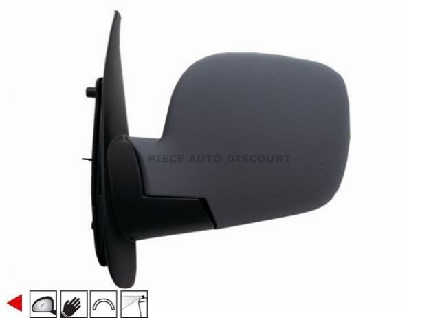 Acessar a peça Espelho esquerdo manual, convexo, preparado