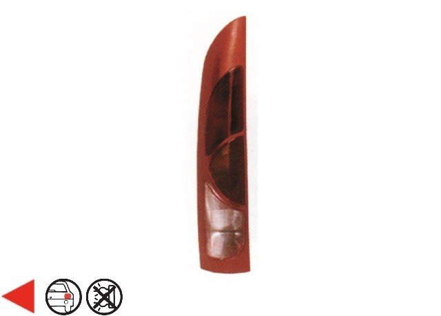 Acessar a peça Farolim traseiro esquerdo 1pte