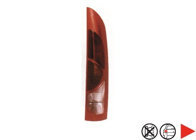 Acessar a peça Farolim traseiro direito 1pte