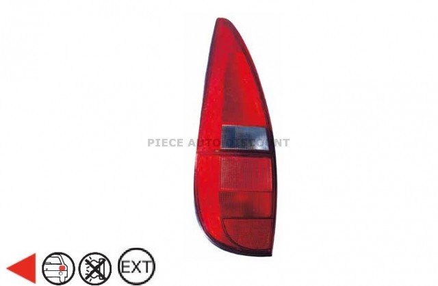 Acessar a peça Farolim traseiro esquerdo [propriedade]