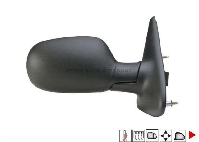 Acessar a peça Espelho direito eletrico, convexo, termico, sonda temperatura