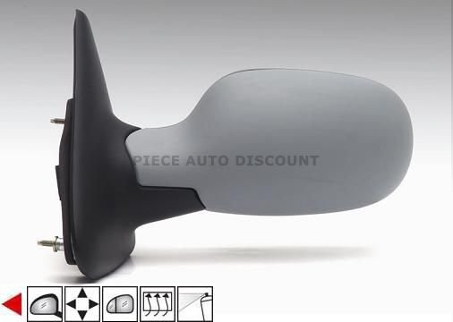 Acessar a peça Espelho esquerdo eletrico, asferico, termico, preparado