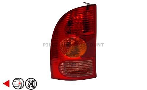 Acessar a peça Grupo optico exterior traseiro esquerdo p21wx2+p21/5w tipo ca familiar