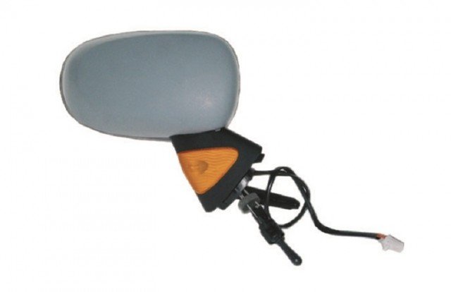 Acessar a peça Espelho retrovisor mecânico direito, convexo, preparado, com indicador, sonda (Amber)