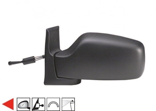 Acessar a peça Espelho esquerdo mecânico preparado Acessar a peça Espelho esquerdo mecânico preparado