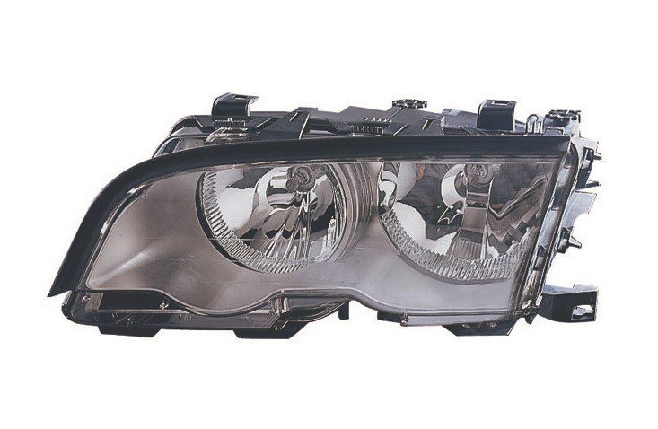 Acessar a peça Farol esquerdo eletrico com motor/base cromada h7+h7+w5w 4 portas