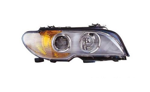 Acessar a peça Farol direito eletrico com motor/con piloto âmbar h7+h7 2 portas