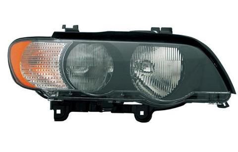 Farol direito h7+hb3 branco 02-> BMW X5 A partir de 10/02. Para 1 lâmpada H7 e 1 lâmpada HB3 com luz piloto branca. Ajuste interno elétrico, fornecido com motor. Exceto Xenônio.  pour BMW X5 Farol direito h7+hb3 branco 02-> BMW X5 A partir de 10/02. Para 1 lâmpada H7 e 1 lâmpada HB3 com luz piloto branca. Ajuste interno elétrico, fornecido com motor. Exceto Xenônio.  pour BMW X5