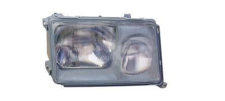 Acessar a peça Farol elétrico do lado direito, H4+H3 (até 1989)