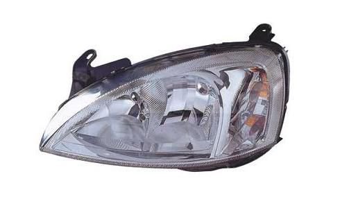 Farol esquerdo h7+h7 canelado leve fumê valeo OPEL CORSA  pour OPEL CORSA Farol esquerdo h7+h7 canelado leve fumê valeo OPEL CORSA  pour OPEL CORSA
