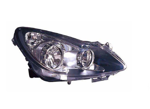 Farol reto H1+H7 [Preto]