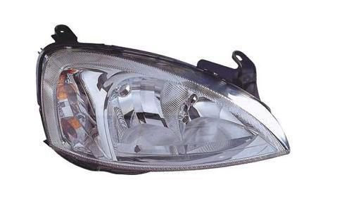 H7+H7 farol direito, farol estriada fumada [Valeo]