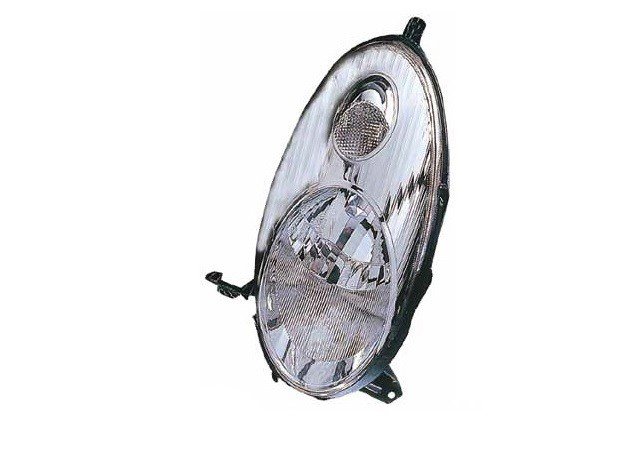 Farol esquerdo H4 [cromado].