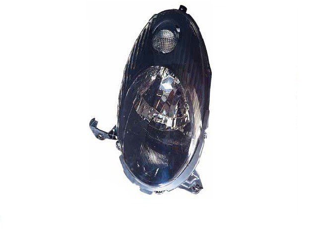 Farol esquerdo H4 [Preto].