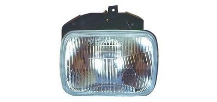Farol esquerdo manual h4+w5w comcarcaça exterior