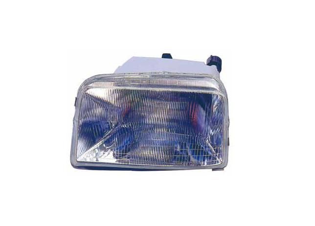 Farol esquerdo manual lâmpada assimetrica h4