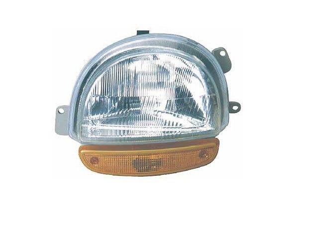 Farol esquerdo manual âmbar h4