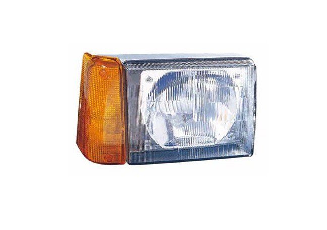 Farol direito asim - h4 amber Farol direito asim - h4 amber