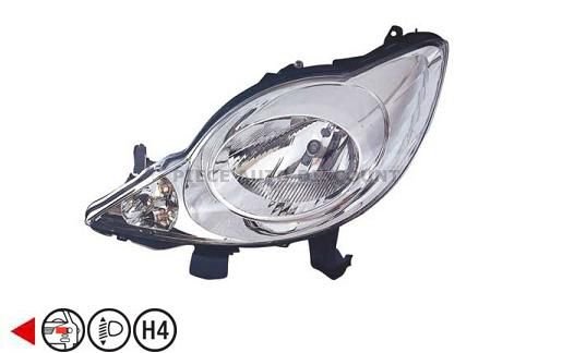 Acessar a peça Farol esquerdo H4 Acessar a peça Farol esquerdo H4