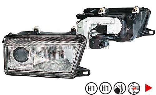 Acessar a peça Farol direito manual, eletrico h1+h1 Acessar a peça Farol direito manual, eletrico h1+h1