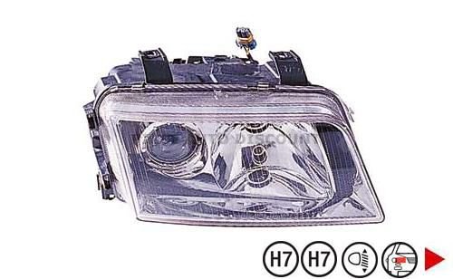 Acessar a peça Farol direito eletrico h7+h7+w5wtipo bo