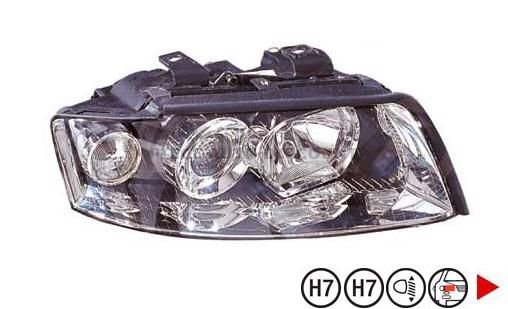 Acessar a peça Farol direito H7+H7 Acessar a peça Farol direito H7+H7