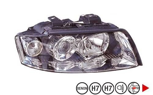 Acessar a peça Farol direito eletrico h7+d1s+py21w+h6w tipo v